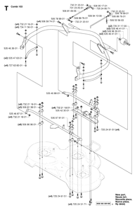Protection Frame Diagram and Parts List for R15-V2 (953533701)(2006-05) Husqvarna Lawn Tractor
