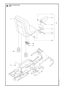 Part Location Diagram of 582876601 Husqvarna Switch