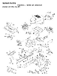 Chassis And Enclosures Diagram and Parts List for GTH2250C (954567093)(2001-05) Husqvarna Lawn Tractor