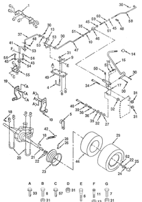 Part Location Diagram of 108212X Husqvarna Trunnion