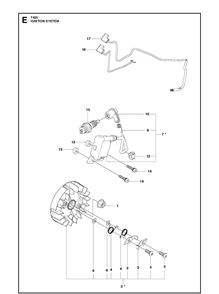 Part Location Diagram of 521551801 Husqvarna Spring