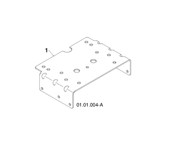 Chassis, Engine And Pulleys 4 Diagram and Parts List for 1830HV (96193007306)(2013-08) Husqvarna Snow Blower
