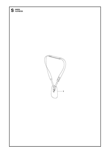Harness Diagram and Parts List for 543RS (967348201)(20192200001-Current) Husqvarna Brush Cutter