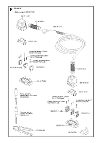 Electrical Diagram and Parts List for PP440 2012-03 Husqvarna Miscellaneous