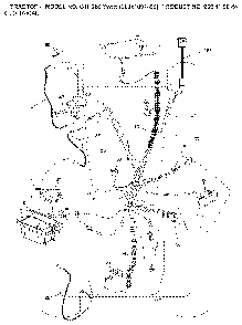 Electrical Diagram and Parts List for GTH260TWIN (96041004400, 960410044)(2007-02) Husqvarna Lawn Tractor