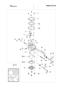Part Location Diagram of 505508901 Husqvarna Needle