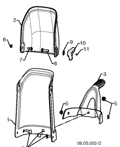 Part Location Diagram of 587412101 Husqvarna Handle