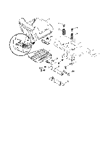 Seat Diagram and Parts List for YTH20K46-96043003300  Husqvarna Lawn Tractor