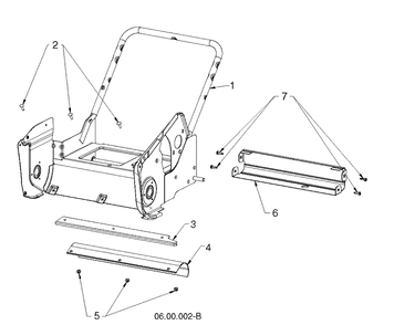 Frame Diagram and Parts List for ST111 (96183000204)(2018-03) Husqvarna Snow Blower