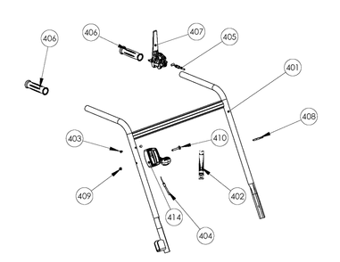 Part Location Diagram of 534100240 Husqvarna Mancheron