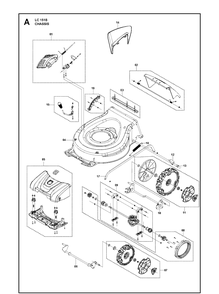 Part Location Diagram of 599138901 Husqvarna Spring