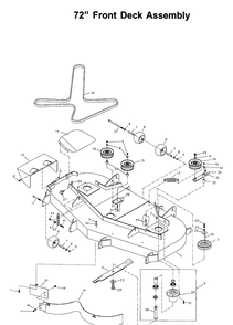 Part Location Diagram of 539105501 Husqvarna Spindle