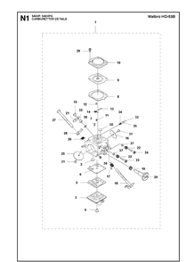 Part Location Diagram of 580242401 Husqvarna Spacer