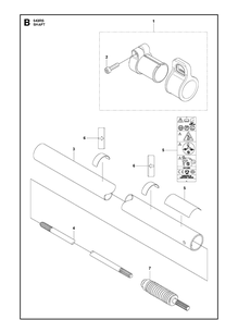 Part Location Diagram of 586304401 Husqvarna Joint