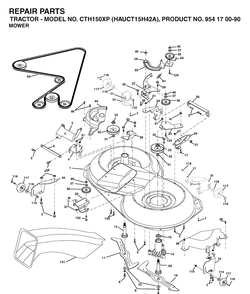 Part Location Diagram of 532176292 Husqvarna Bracket