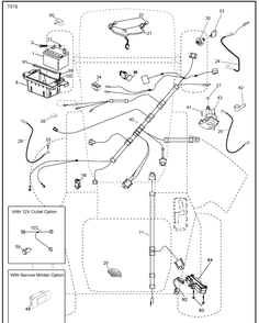 Electrical Diagram and Parts List for LGT2554 (96045001501)(2009-05) Husqvarna Lawn Mower