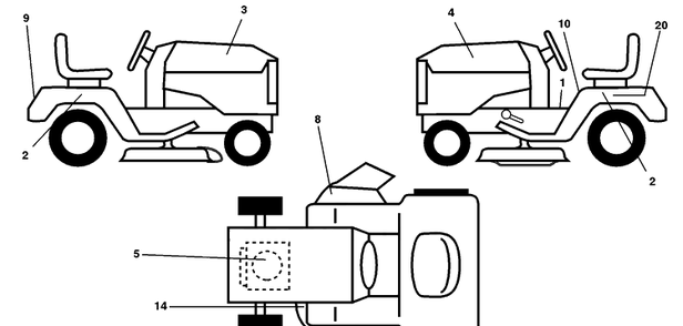 Part Location Diagram of 532164885 Husqvarna Manual Owner's (English)