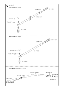 Hose Diagram and Parts List for WS482HF (00000001275 - 20134501536)(2012-07) Husqvarna Circular Saw