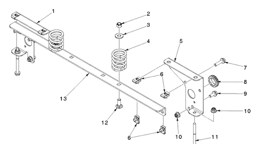 Part Location Diagram of 593144402 Husqvarna Bracket, Seat Support
