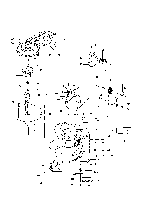 Blower Diagram and Parts List for 967303601-00  Husqvarna Lawn Mower