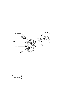 Muffler Diagram and Parts List for 965167936  Husqvarna Chainsaw