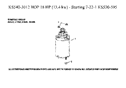 Starter Diagram and Parts List for LT1597-96041039300  Husqvarna Lawn Tractor