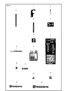 Part Location Diagram of 580652601 Husqvarna Decal