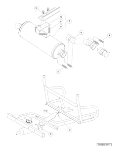 Part Location Diagram of 603003559 Husqvarna M8-125x20 Taptite