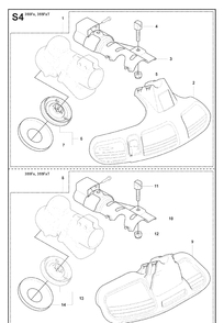 Accessories 3 Diagram and Parts List for 355FXT 20073100001-20082700000 Husqvarna Brush Cutter