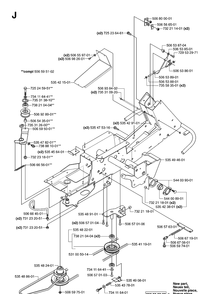 Part Location Diagram of 535478201 Husqvarna Cupper Washer