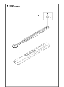 Part Location Diagram of 585637301 Husqvarna Blade