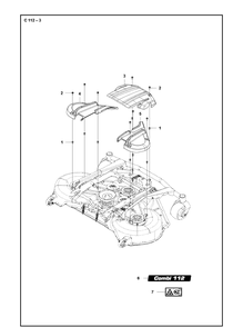 Part Location Diagram of 593101401 Husqvarna Cover left