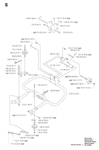 Protection Frame Diagram and Parts List for R18PRO (953521901)(2007-03) Husqvarna Lawn Tractor