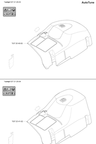 Top Cover Diagram and Parts List for 576XP 2009-02 Husqvarna Chainsaw