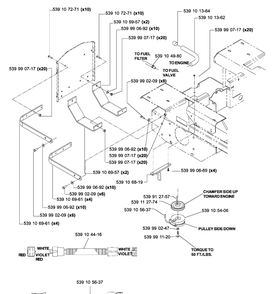 Engine Kohler 24hp And 25hp Diagram and Parts List for IZ5225TXPKOA (968999375)(2005-12) Husqvarna Lawn Mower