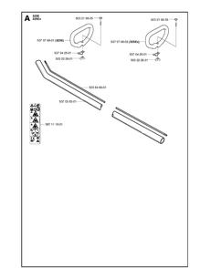 Shaft And Handle Diagram and Parts List for 325E 20020900001-Current Husqvarna Edger