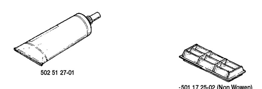 Spare Parts Diagram and Parts List for 250RX 1989-08 Husqvarna Brush Cutter
