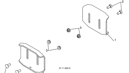 Auger Housing / Impeller Assembly-C 1 Diagram and Parts List for 15530SBLS (96193003801)(2009-06) Husqvarna Snow Blower