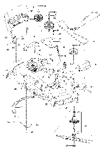 Mower Deck / Cutting Deck Diagram and Parts List for RZ46IBF 967277604-00, 2014-03 Husqvarna Lawn Tractor