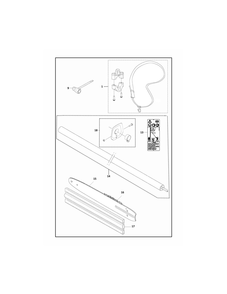 Accessories Diagram and Parts List for 330IKP  Husqvarna Pole Saw