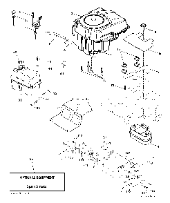 Engine Diagram and Parts List for CTH200TWIN (96061022701)(2008-11) Husqvarna Lawn Tractor