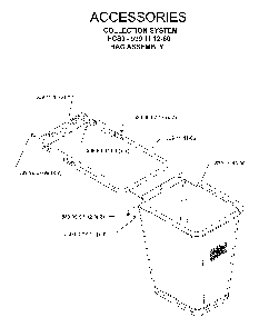 Accessories Diagram and Parts List for IZ5224TLKOA (968999332)(2005-12) Husqvarna Lawn Tractor