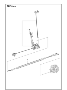 Part Location Diagram of 535395201 Husqvarna Screw kit screw st3x10