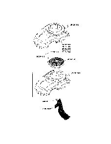 Blower housing/baffles Diagram and Parts List for YTH20K46-917240461  Husqvarna Lawn Tractor