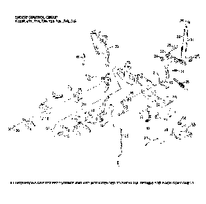 Engine control Diagram and Parts List for LGT48DXL-96043026000  Husqvarna Lawn Tractor