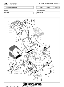 Part Location Diagram of 531205191 Husqvarna Wire