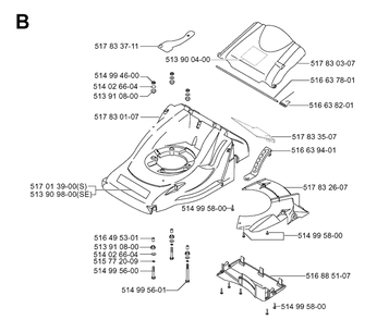 Part Location Diagram of 513900400 Husqvarna Decal
