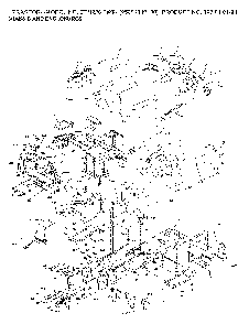 Chassis And Enclosures Diagram and Parts List for CTH220TWIN (96061019100, 960610191)(2007-04) Husqvarna Lawn Tractor