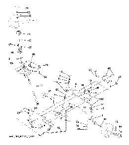 Steering Diagram and Parts List for CTH150 (TWIN, 96061026100)(2010-01) Husqvarna Lawn Tractor