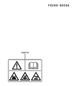 Decals Diagram and Parts List for FX691V-AS50 2017-09 Husqvarna Engine